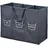 KESPER Wäschesammler grau Polyester B/H/L: ca. 36x60x74 cm, - Grau