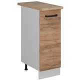 Vicco Apothekerschrank 30 cm Eiche goldfarben 30 x 0 x 0 cm Weiß