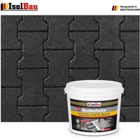 Bodenfarbe Betonfarbe Schwarz 12 kg Bodenbeschichtung Fußbodenfarbe RAL Farbe