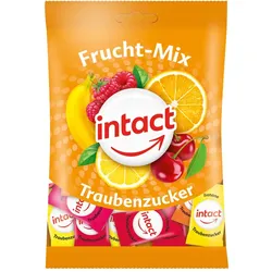 Intact Traubenzucker Beutel Frucht-mix 75 g