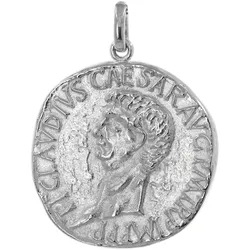 trendor 358843 Anhänger Claudius/Spes 925 Silber Replikat Römische Münze