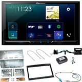 Pioneer SPH-DA230DAB CarPlay DAB+ Einbauset für Citroen C2 C3 Berlingo Jumpy