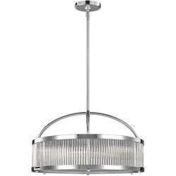 Paulson Pendelleuchte chrom Feiss FE-PAULSON-6P