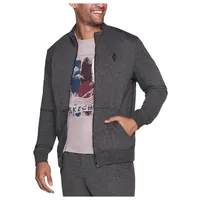 SKECHERS Hoodless Hoodie GOwalk Everywhere Sweatjacke Herren Grau L