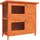 PawHut Kleintierstall grün Holz B/H/L: ca. 45x90x90 cm - Gelb, Gruen