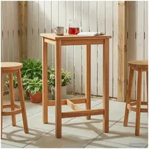 vidaXL Bartisch 60 x 60 x 105 cm Braun