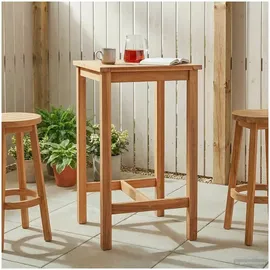 vidaXL Bartisch 60 x 60 x 105 cm Braun