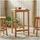 vidaXL Bartisch 60 x 60 x 105 cm Braun