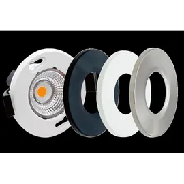 dotlux LED-Einbauleuchte MULTISCREW 5W 3000K dimmbar - 80 x 43 mm