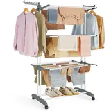 Songmics Wäscheständer 173 m weiß