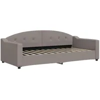VidaXL Tagesbett Taupe 90x200 cm Stoff1842895