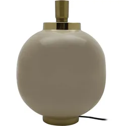 KAYOOM Tischleuchte "Art", grau (taupe), Ø 28cm H: 38,5cm, Lampen, extravagant, modern, luxuriös