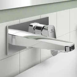 Ideal Standard Ceraplan Wand-Waschtischarmatur Unterputz BD244AA, Badarmaturen, chrom