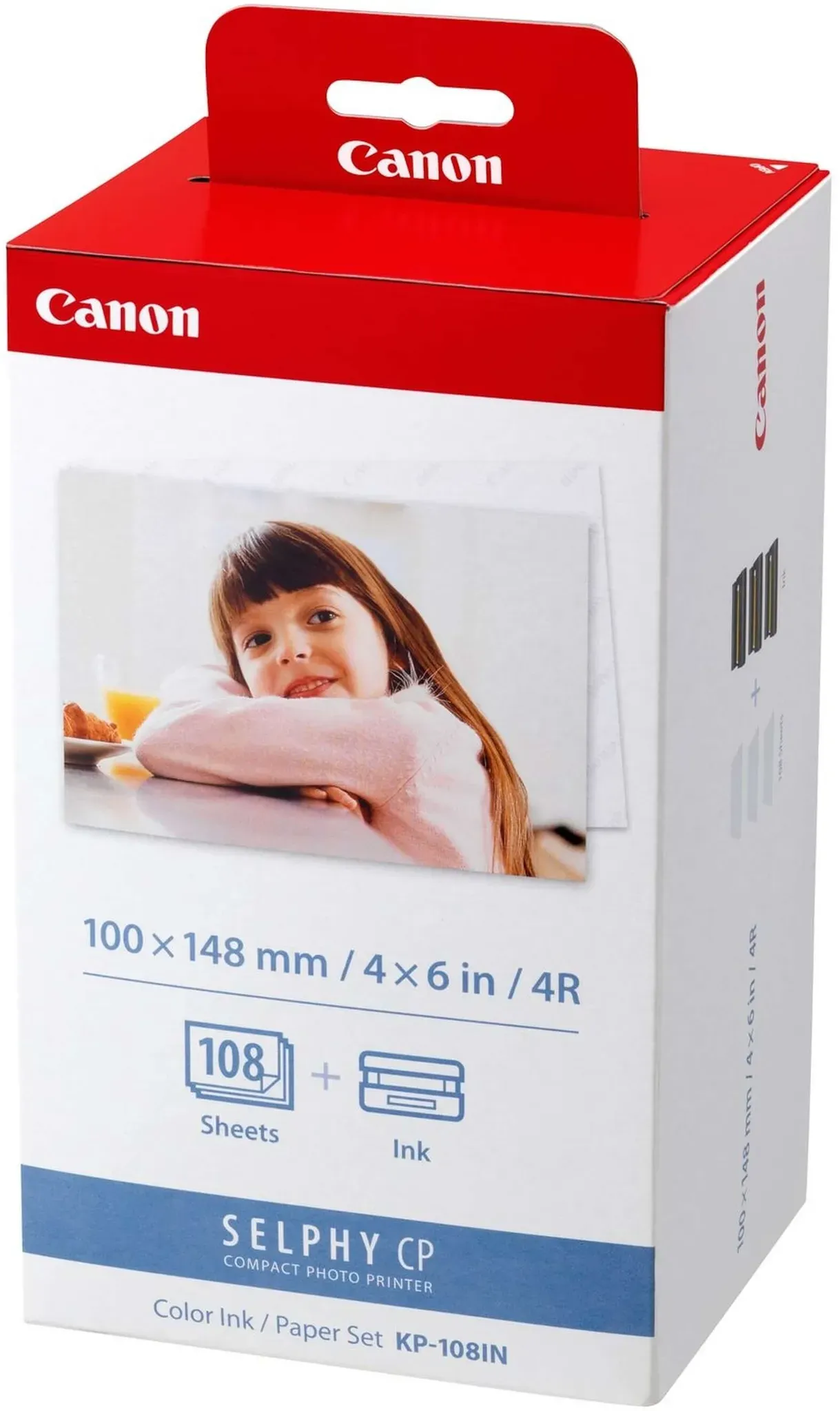 Original Canon 3115B001 / KP-108IN Fotokartusche mit Papier 10x15 cm (3x 36 Seiten)