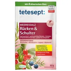 TETESEPT Meeressalz Rücken & Schulter 80 g Salz