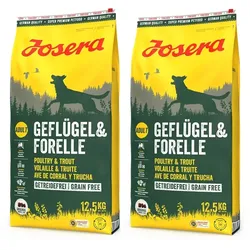 JOSERA Geflügel & Forelle 2x12,5kg