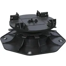 Karle & Rubner Terrassenlager Clip 35-70 cm schwarz