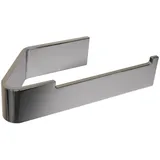 Designfabrik Hamburg Toilettenpapierhalter Chrom, Metall, Rechteckig, 17x4x8 cm, Badezimmer,, |