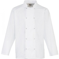Premier Workwear Kochjacke Chef ́s Long Sleeve Stud Jacket XS bis 3XL L