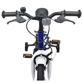 vidaXL Kinderfahrrad 16 Zoll blau/weiß