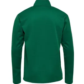 hummel Authentic 1/2-Zip Sweatshirt Kinder evergreen 176
