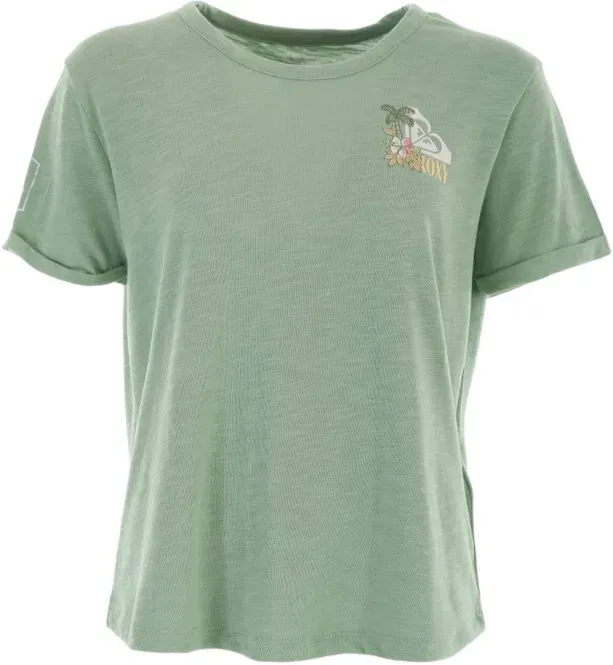 ROXY X WH1 OCEANWAVE REGULAR T-Shirt 2025 basil - M