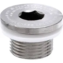 Wiska 50065611 OSSP-R 20 Verschlussschraube schlagfest, Explosionsgeschützt M20 Metall Natur 1St.