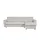 Sofa.de Ecksofa mit Schlaffunktion Caroline ¦ beige ¦ Maße (cm): B: 276 H: 92 T: 158.0