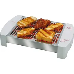 Jata Tt589 Elektrische Griddle Edelstahl, Weiß Unabhängig 550 W