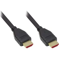 Good Connections HDMI 2.1 Kabel 8K @ 60Hz Kupfer schwarz 1m