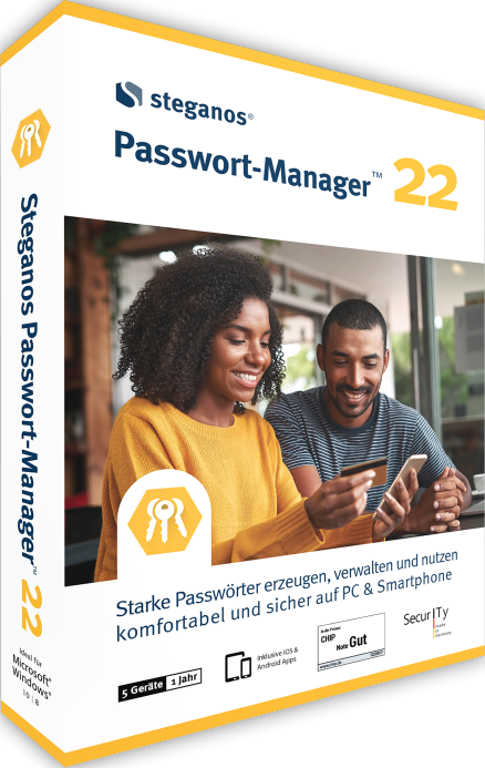 Steganos Passwort Manager 22 | Download + Produktschlüssel bei Bestsoftware.de