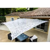 WERKA PRO Weiße perforierte Sonnenschutzplane 3 x 3m