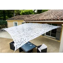 WERKA PRO Weiße perforierte Sonnenschutzplane 3 x 3m