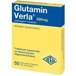 Glutamin Verla Überzogene Tabletten 50 St