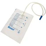 Romed Urinbeutel 2 Liter, 90 cm Schlauch, ohne Ablauf 10 Stück)