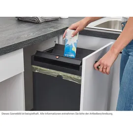 HAILO Wertstoffbox 53 l Dunkelgrau
