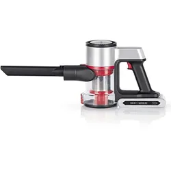 CLEANmaxx Akku-Zyklon-Staubsauger Digital-Display 22,2V anthrazit/silber/rot