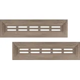 HEXIM Heizkörperverkleidung Eiche Vintage 16x60 cm