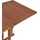 Garden Pleasure Baltimore Gartentisch 120 x 70 x 73 cm braun