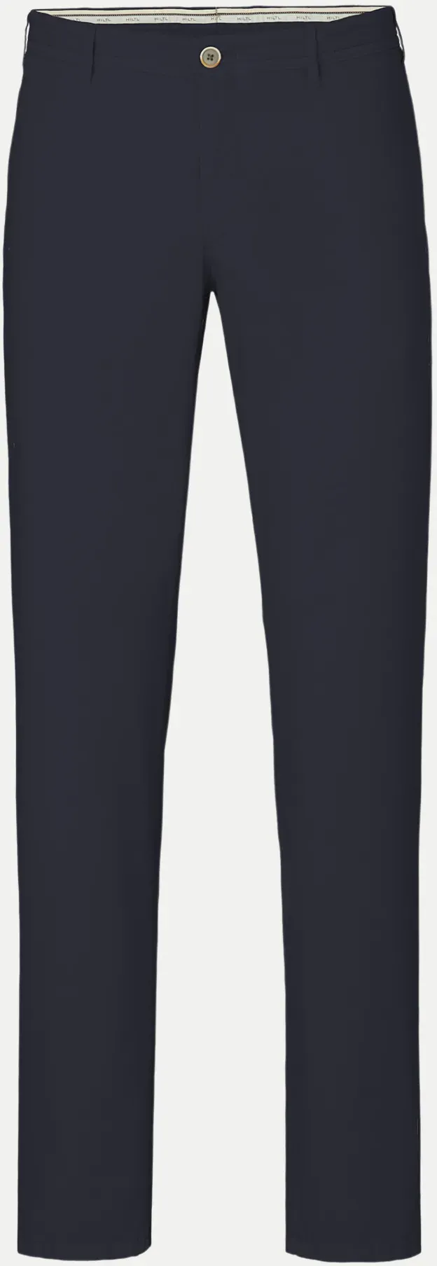 Slim-Fit Chino Tavi aus Seiden-Mix Blau 52