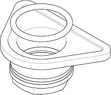 Dornbracht Befestigungssatz V&B Küch 0423100440190 85x60x32
