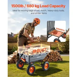 Vevor Bollerwagen 680 kg Kippwagen