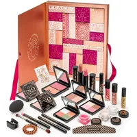 Beauty Adventskalender 2025 | Weihnachtskalender für Frauen, Teenager | "All you Need" - 24 hochwertige und einzeln verpackte Makeup und Kosmetik, Überraschungen für Weihnachten, Geschenkset, LAHAYE