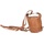 The Skandinavian Brand Mini Leder Rucksack Cognac