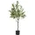 Tectake Künstlicher Olivenbaum Grün 120 cm