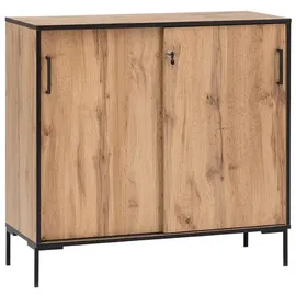 Proregal Panda Büroschrank 100 x 41 x 96 cm Eiche