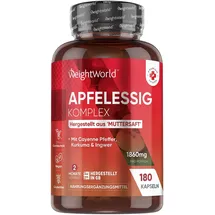 WeightWorld Apfelessig Komplex Kapseln 180 St.