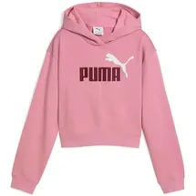 Puma Essentials 2 Color No.1 Logo French Terry Cropped Hoodie Mädchen, 65 - poised pink 128