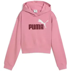 Puma Essentials 2 Color No.1 Logo French Terry Cropped Hoodie Mädchen, 65 - poised pink 128