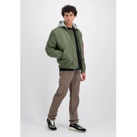Alpha Industries Ma-1 Zh Back Emb Jacke Green M